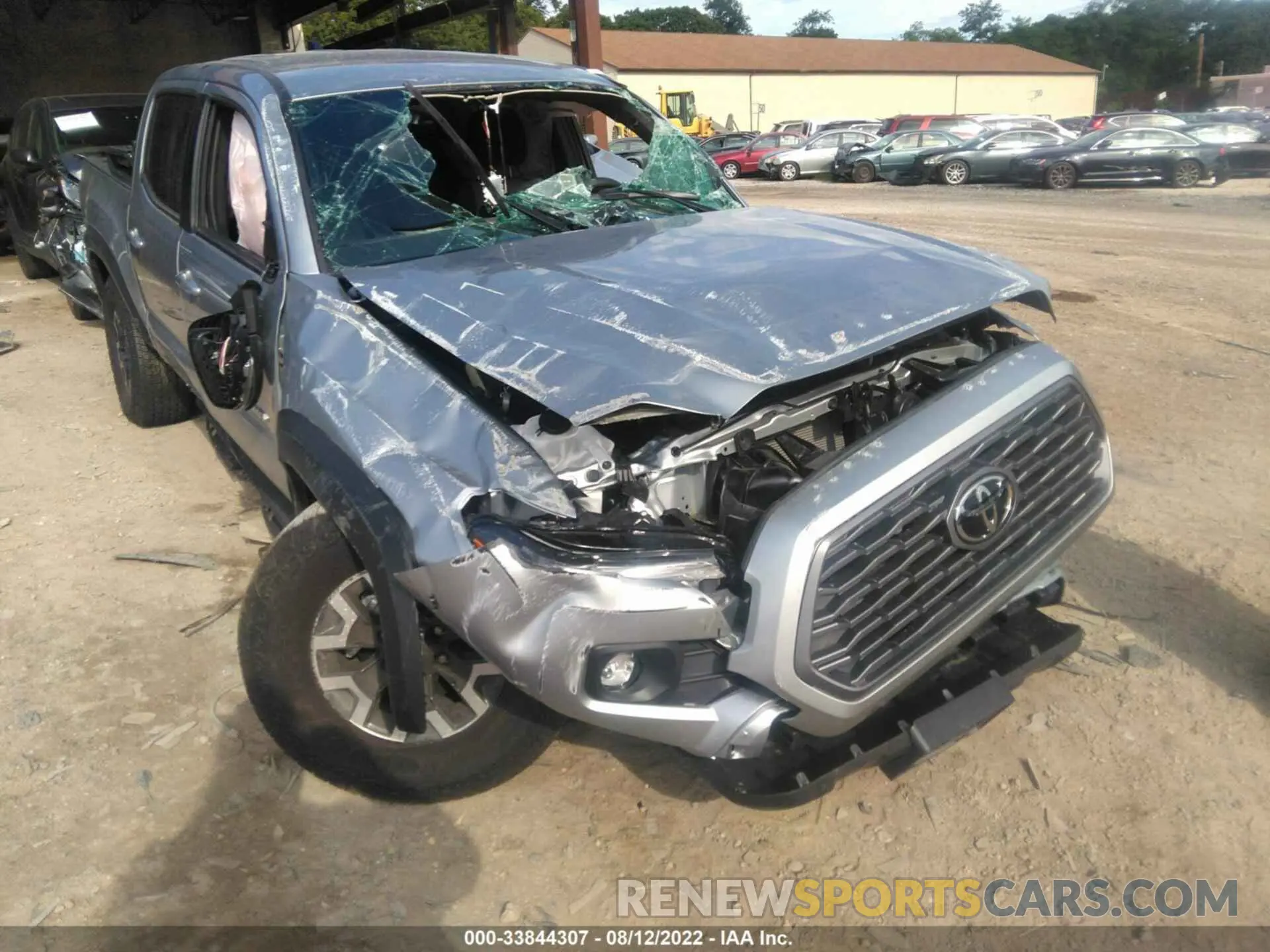 6 fotografías del automóvil dañado 3TYCZ5AN7NT073062 TOYOTA TACOMA 4WD 2022