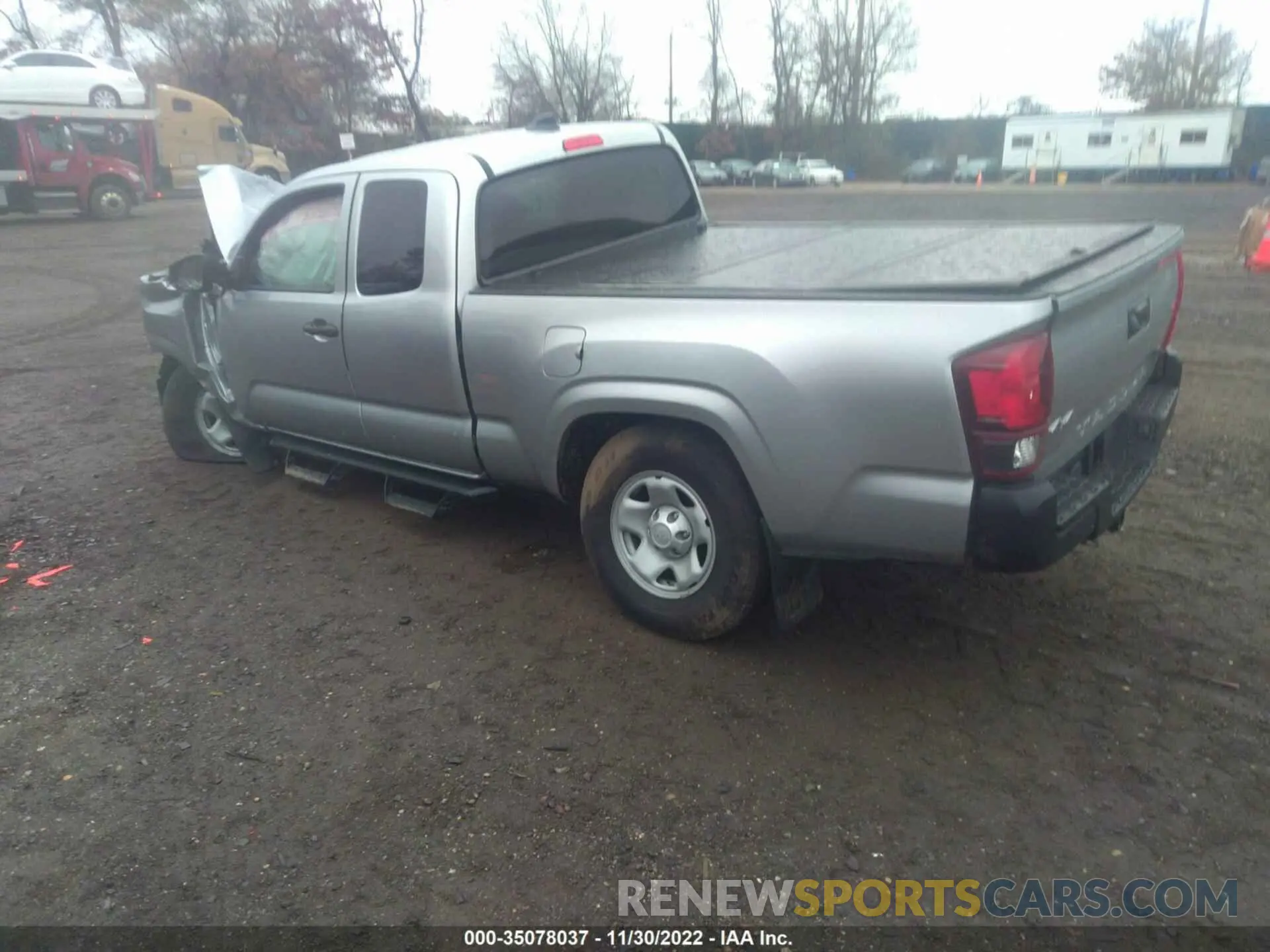 3 fotografías del automóvil dañado 3TYSX5EN1NT014794 TOYOTA TACOMA 4WD 2022
