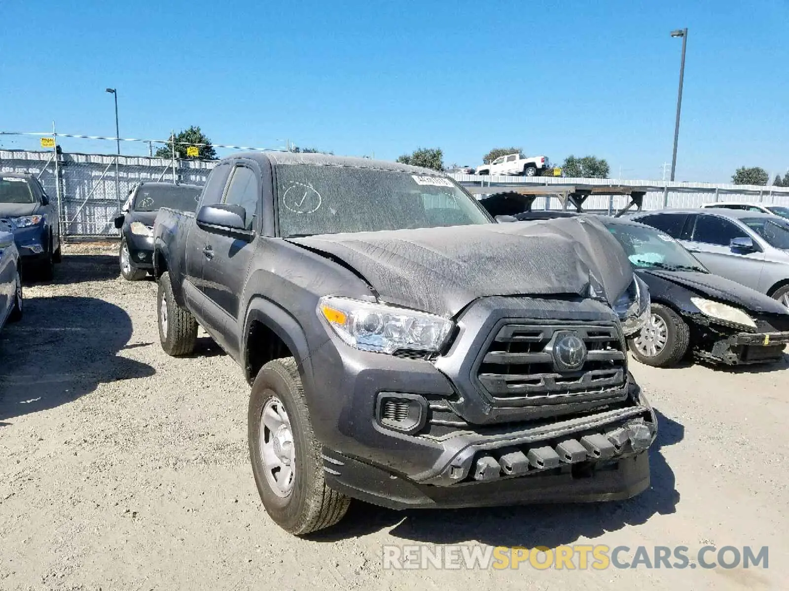 1 fotografías del automóvil dañado 5TFRX5GNXKX144294 TOYOTA TACOMA ACC 2019