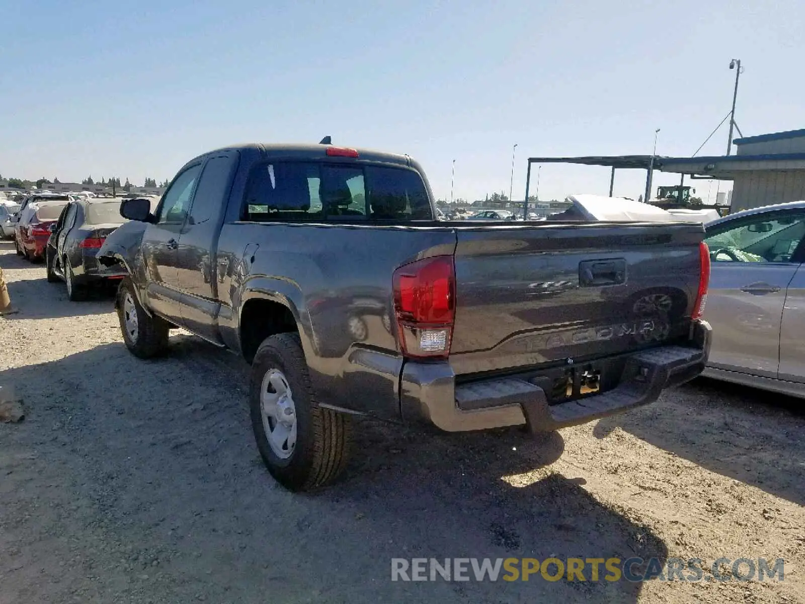 3 fotografías del automóvil dañado 5TFRX5GNXKX144294 TOYOTA TACOMA ACC 2019