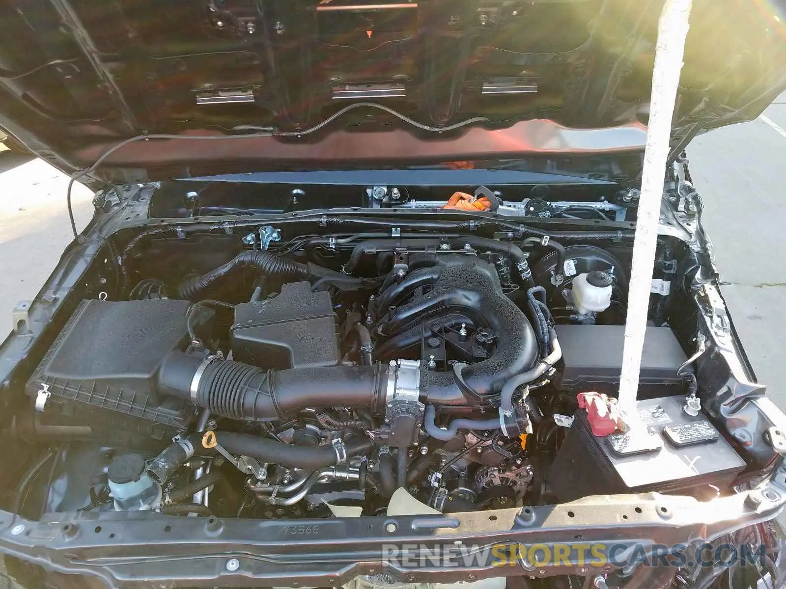 7 fotografías del automóvil dañado 3TMAZ5CN7KM099558 TOYOTA TACOMA DOU 2019