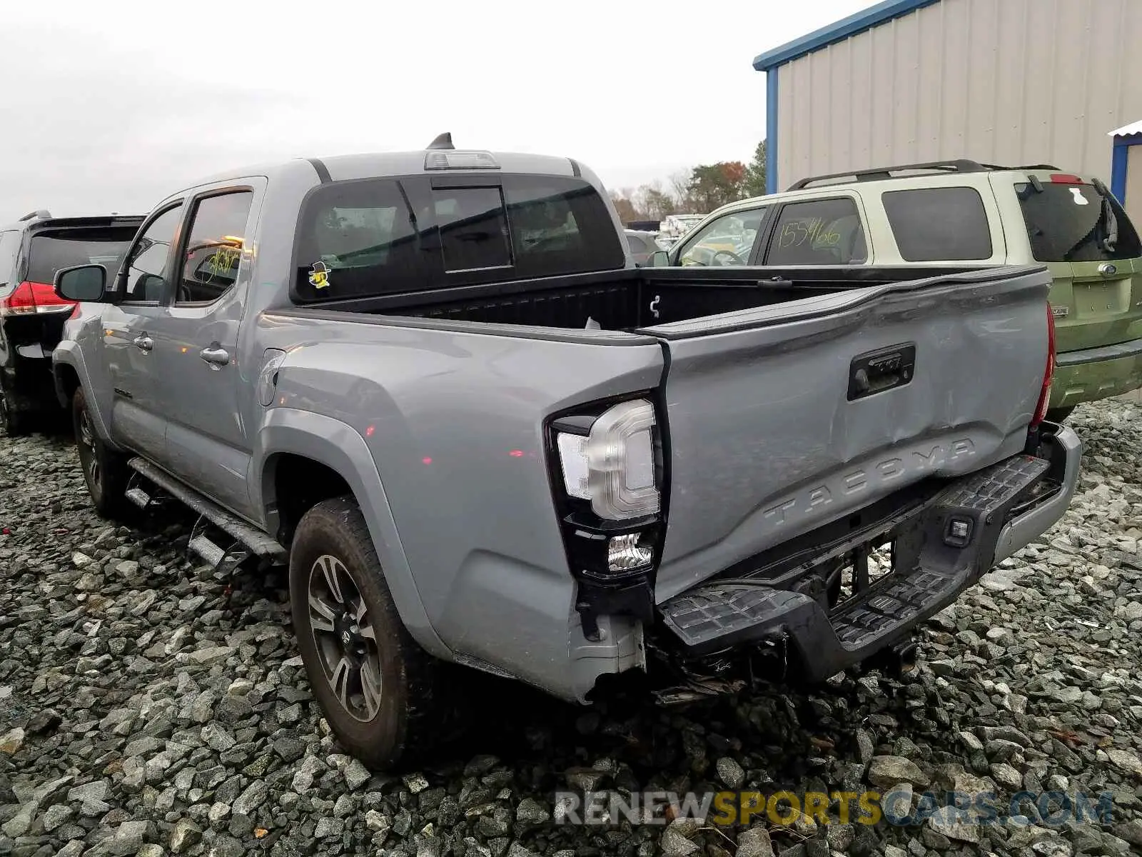 3 fotografías del automóvil dañado 3TMCZ5AN0KM212407 TOYOTA TACOMA DOU 2019