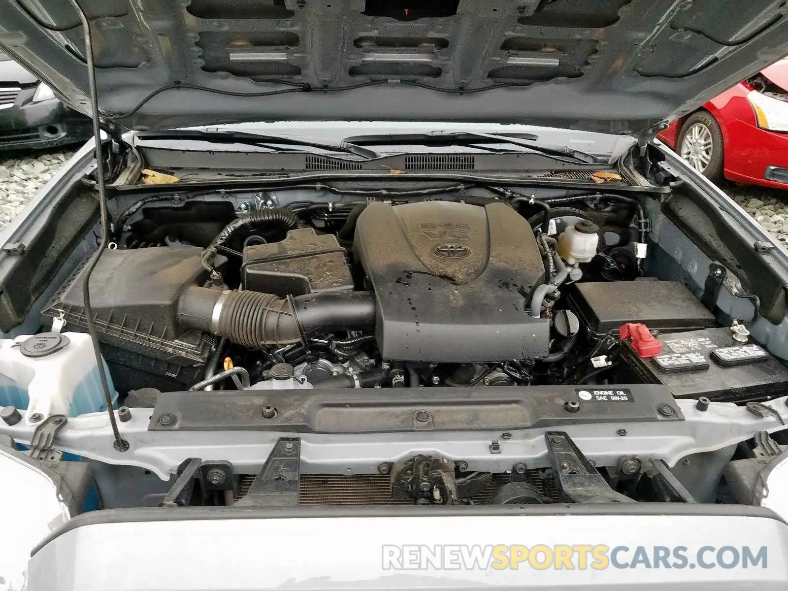 7 fotografías del automóvil dañado 3TMCZ5AN0KM212407 TOYOTA TACOMA DOU 2019