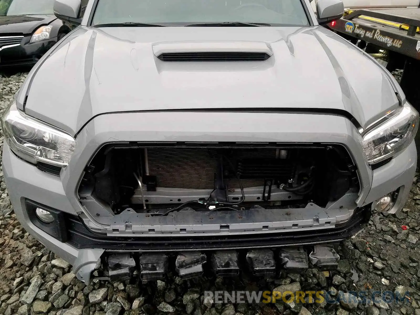 9 fotografías del automóvil dañado 3TMCZ5AN0KM212407 TOYOTA TACOMA DOU 2019