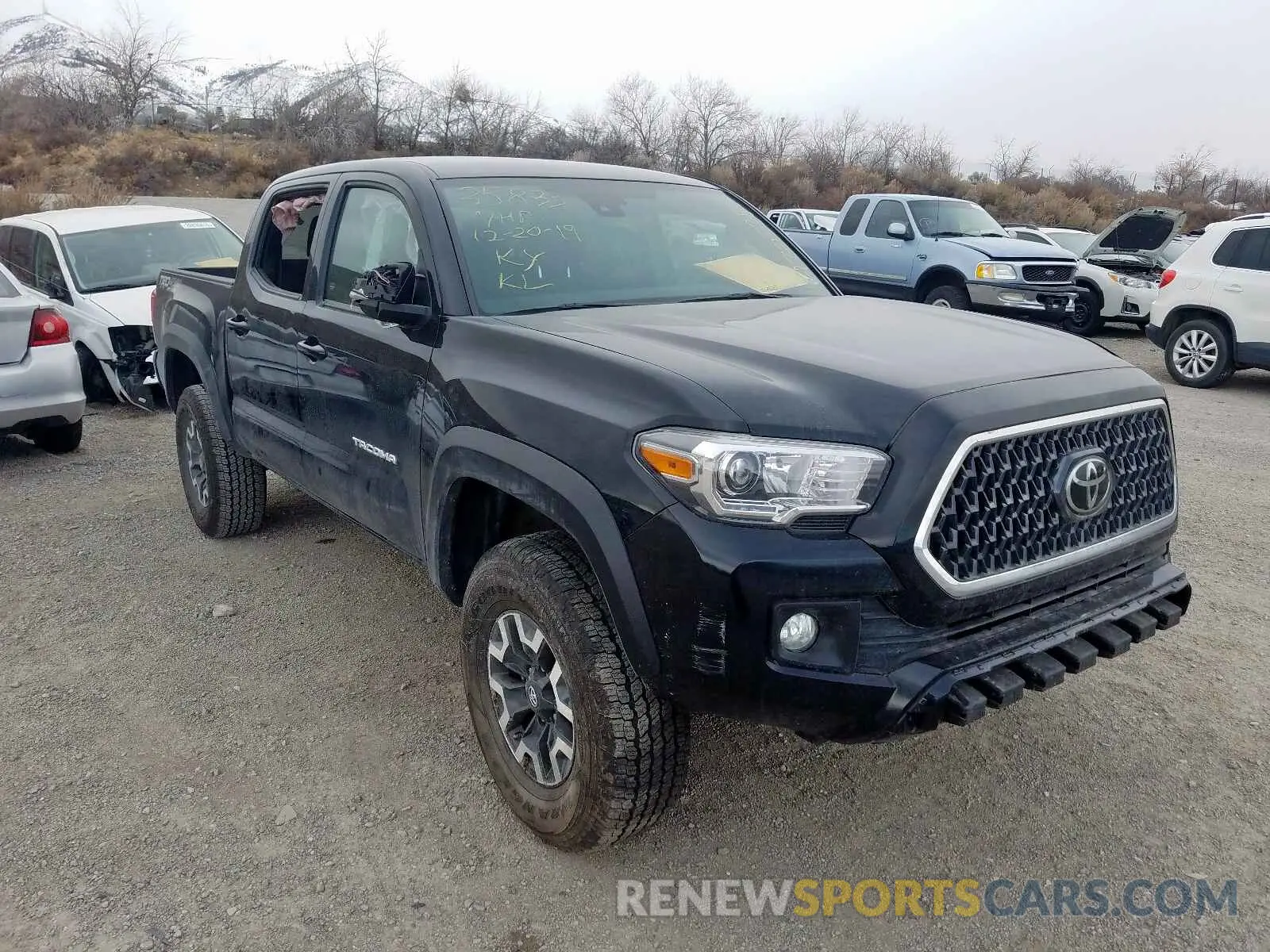 1 fotografías del automóvil dañado 3TMCZ5AN7KM214493 TOYOTA TACOMA DOU 2019