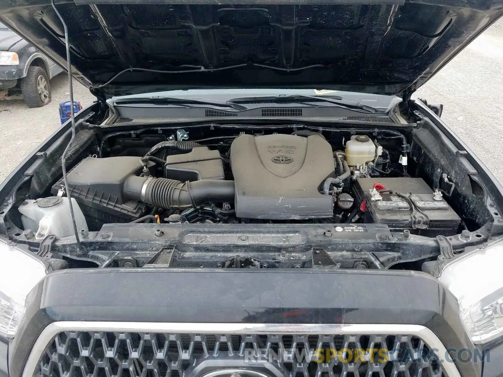 7 fotografías del automóvil dañado 3TMCZ5AN7KM214493 TOYOTA TACOMA DOU 2019