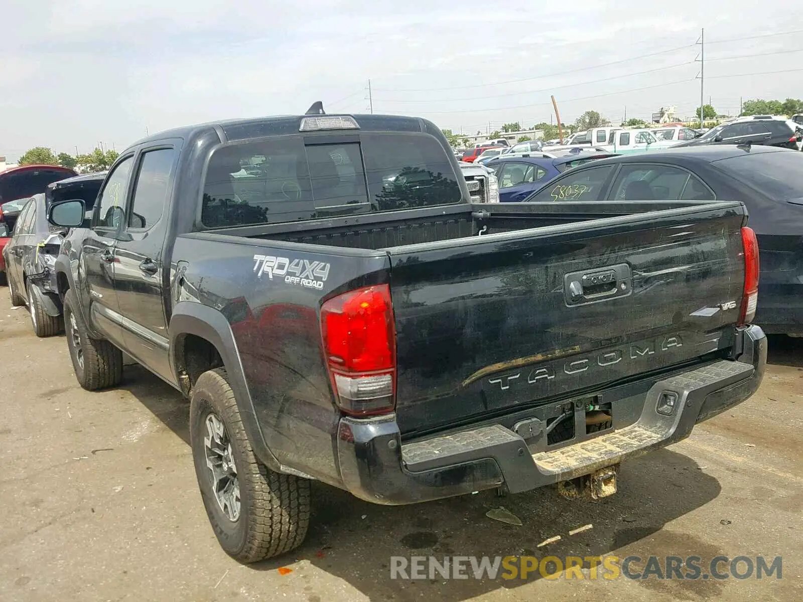 3 fotografías del automóvil dañado 3TMCZ5AN8KM261130 TOYOTA TACOMA DOU 2019