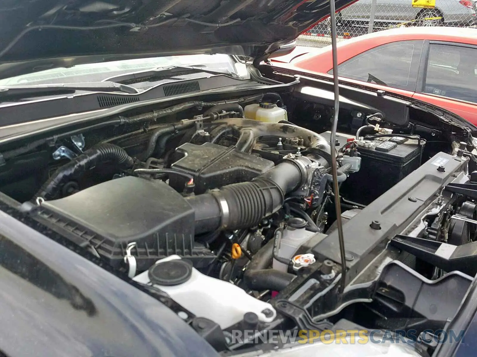 7 fotografías del automóvil dañado 3TMCZ5AN8KM261130 TOYOTA TACOMA DOU 2019