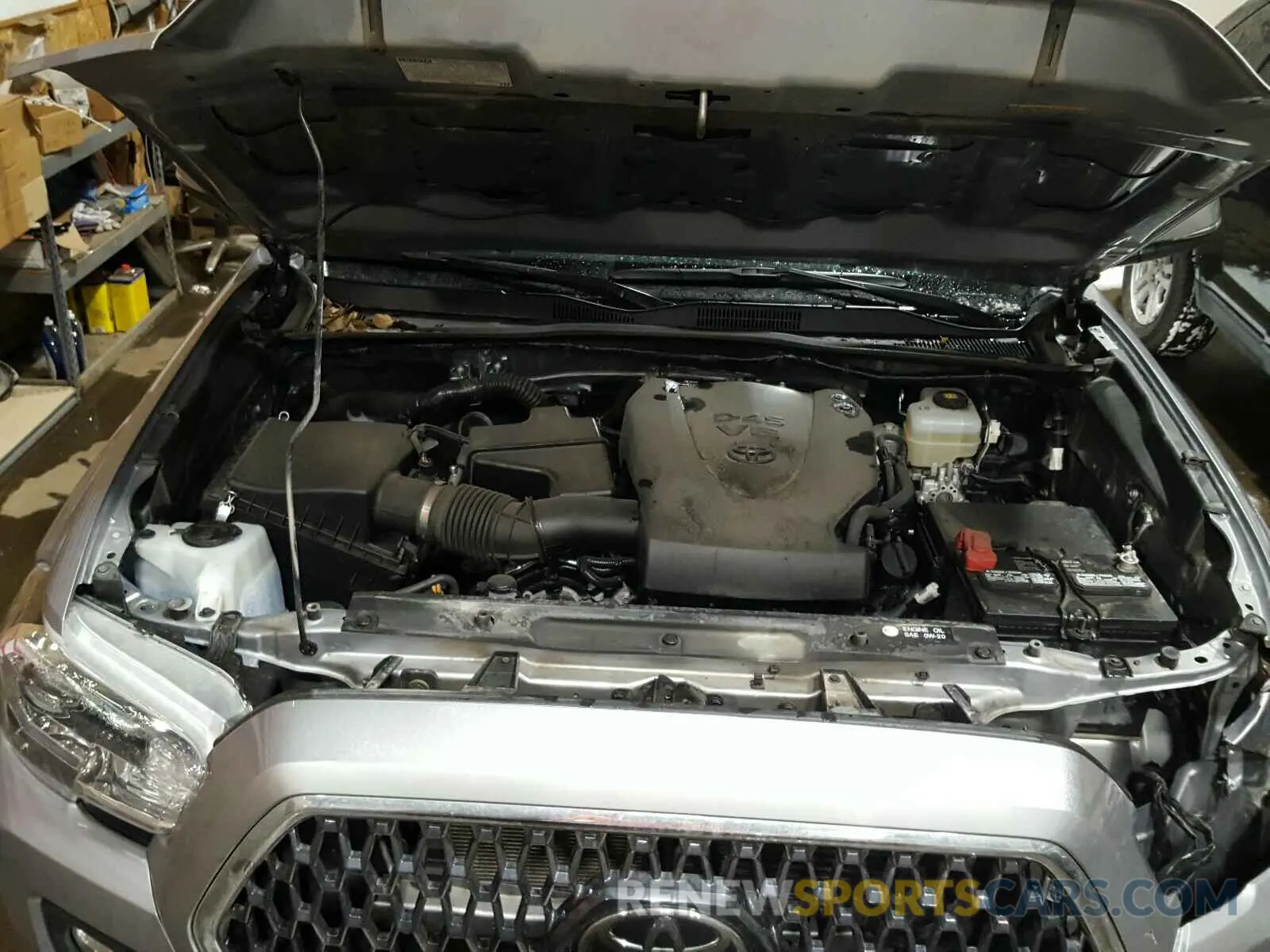 7 fotografías del automóvil dañado 3TMCZ5AN9KM247589 TOYOTA TACOMA DOU 2019
