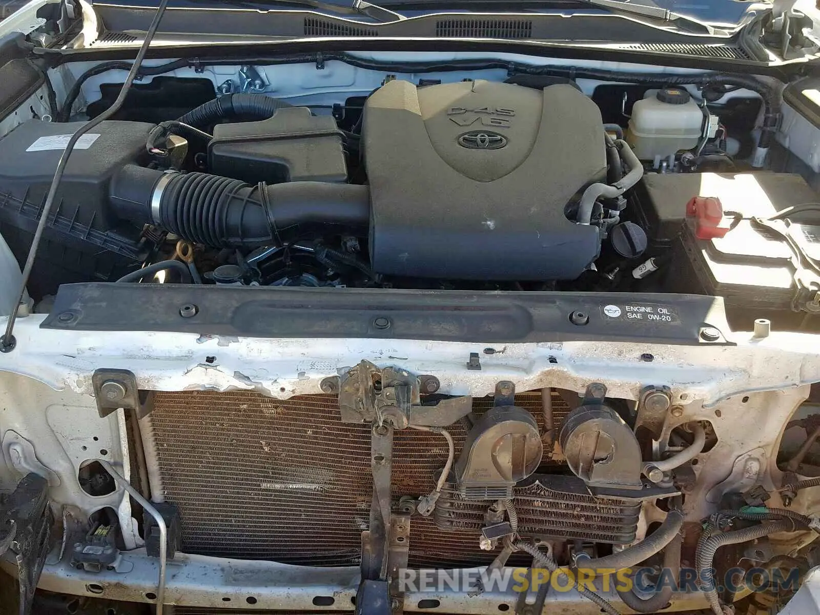 7 fotografías del automóvil dañado 3TMDZ5BN8HM028957 TOYOTA TACOMA DOU 2019