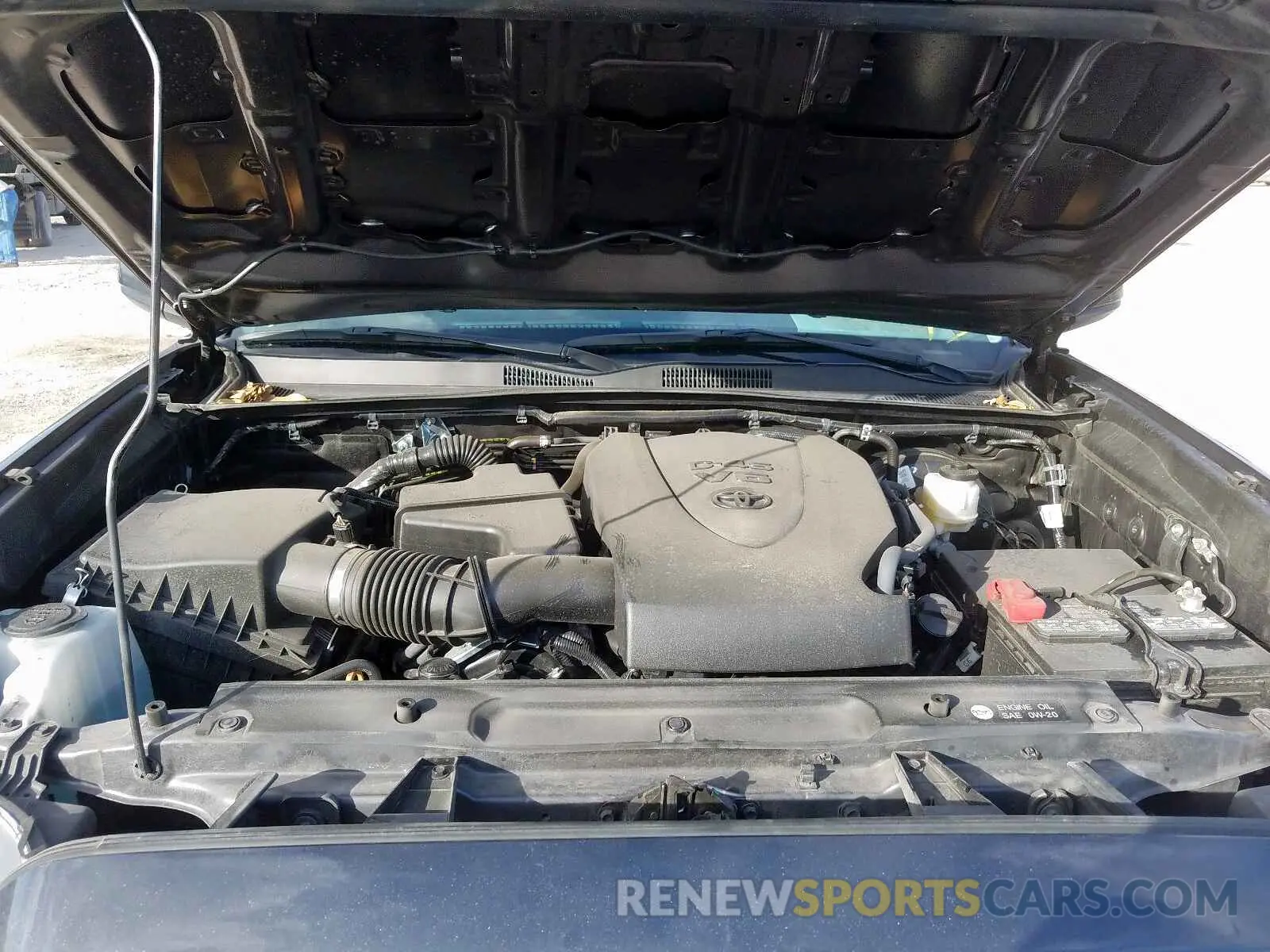 7 fotografías del automóvil dañado 5TFAZ5CN3KX078362 TOYOTA TACOMA DOU 2019