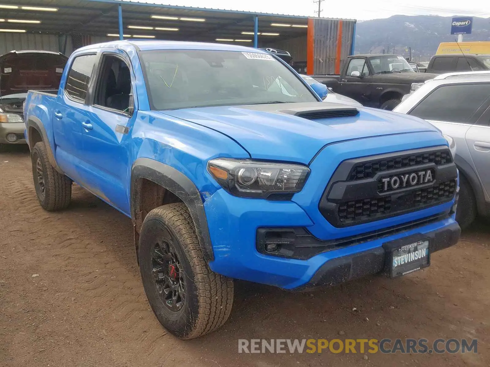 1 fotografías del automóvil dañado 5TFCZ5AN7KX199293 TOYOTA TACOMA DOU 2019