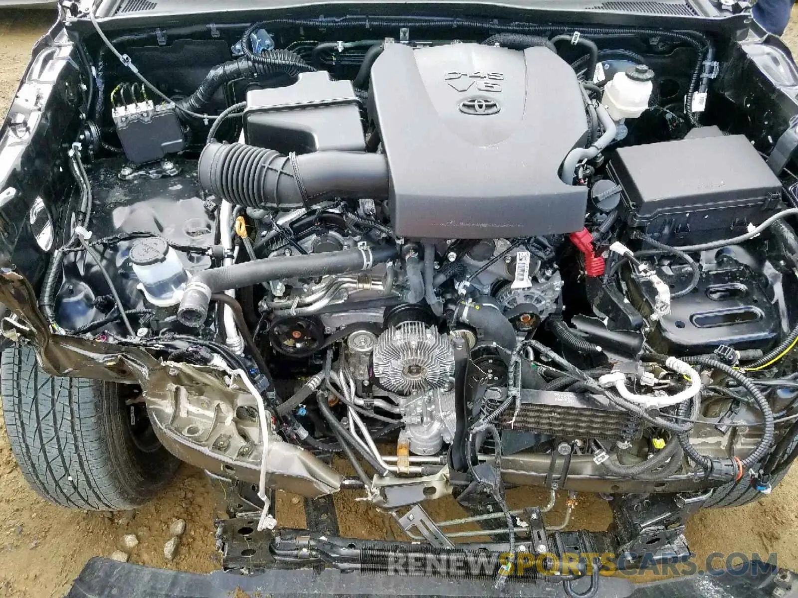 7 fotografías del automóvil dañado 5TFDZ5BN2KX041804 TOYOTA TACOMA DOU 2019