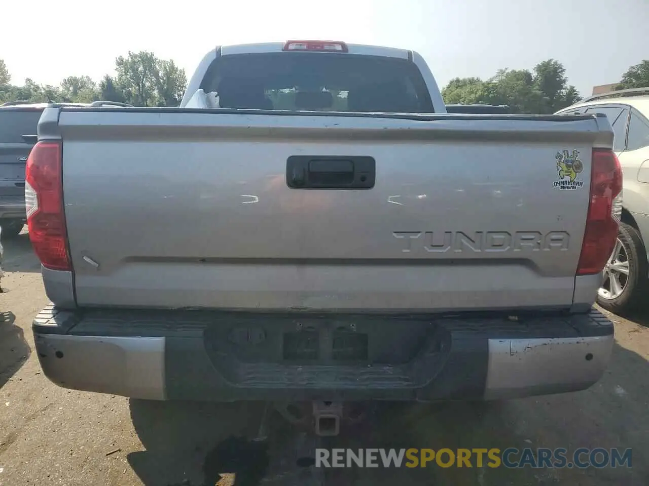 6 fotografías del automóvil dañado 5TFHY5F13EX371516 TOYOTA TUNDRA 2014