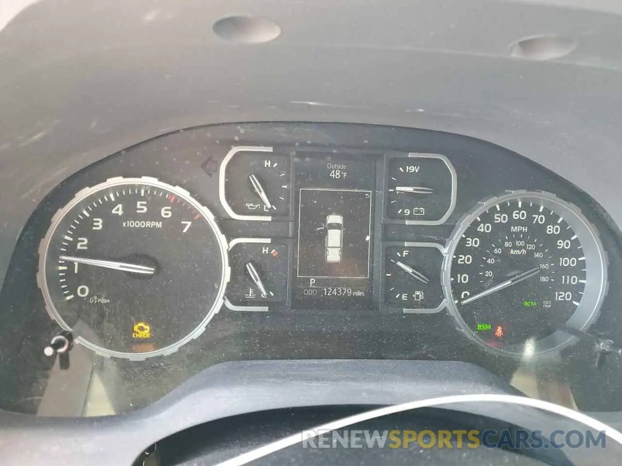 9 fotografías del automóvil dañado 5TFAY5F15KX850694 TOYOTA TUNDRA 2019
