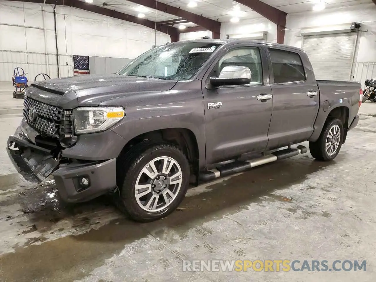 1 fotografías del automóvil dañado 5TFAY5F16KX793261 TOYOTA TUNDRA 2019