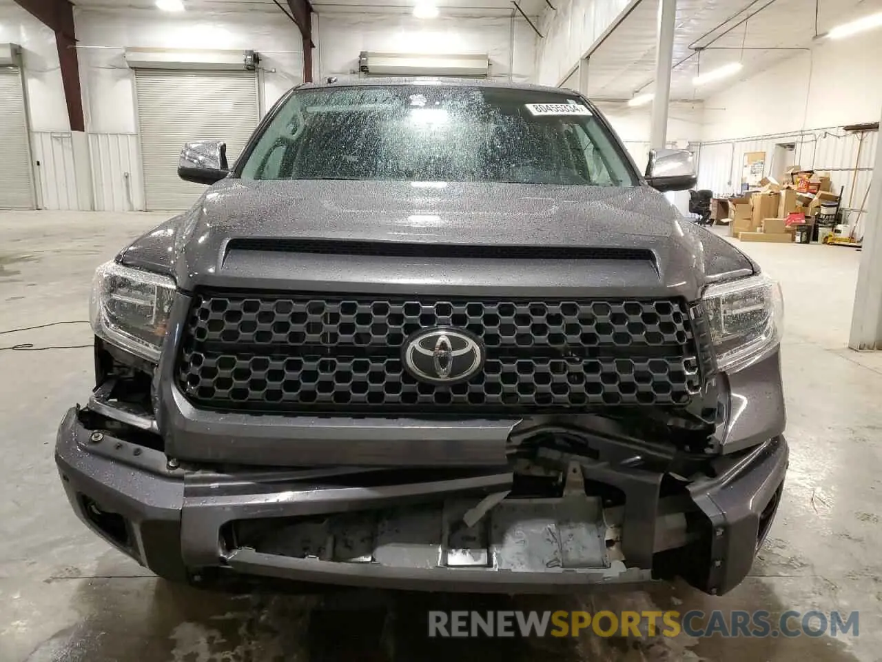 5 fotografías del automóvil dañado 5TFAY5F16KX793261 TOYOTA TUNDRA 2019