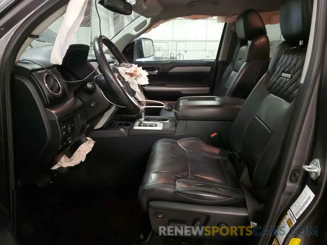 7 fotografías del automóvil dañado 5TFAY5F16KX793261 TOYOTA TUNDRA 2019