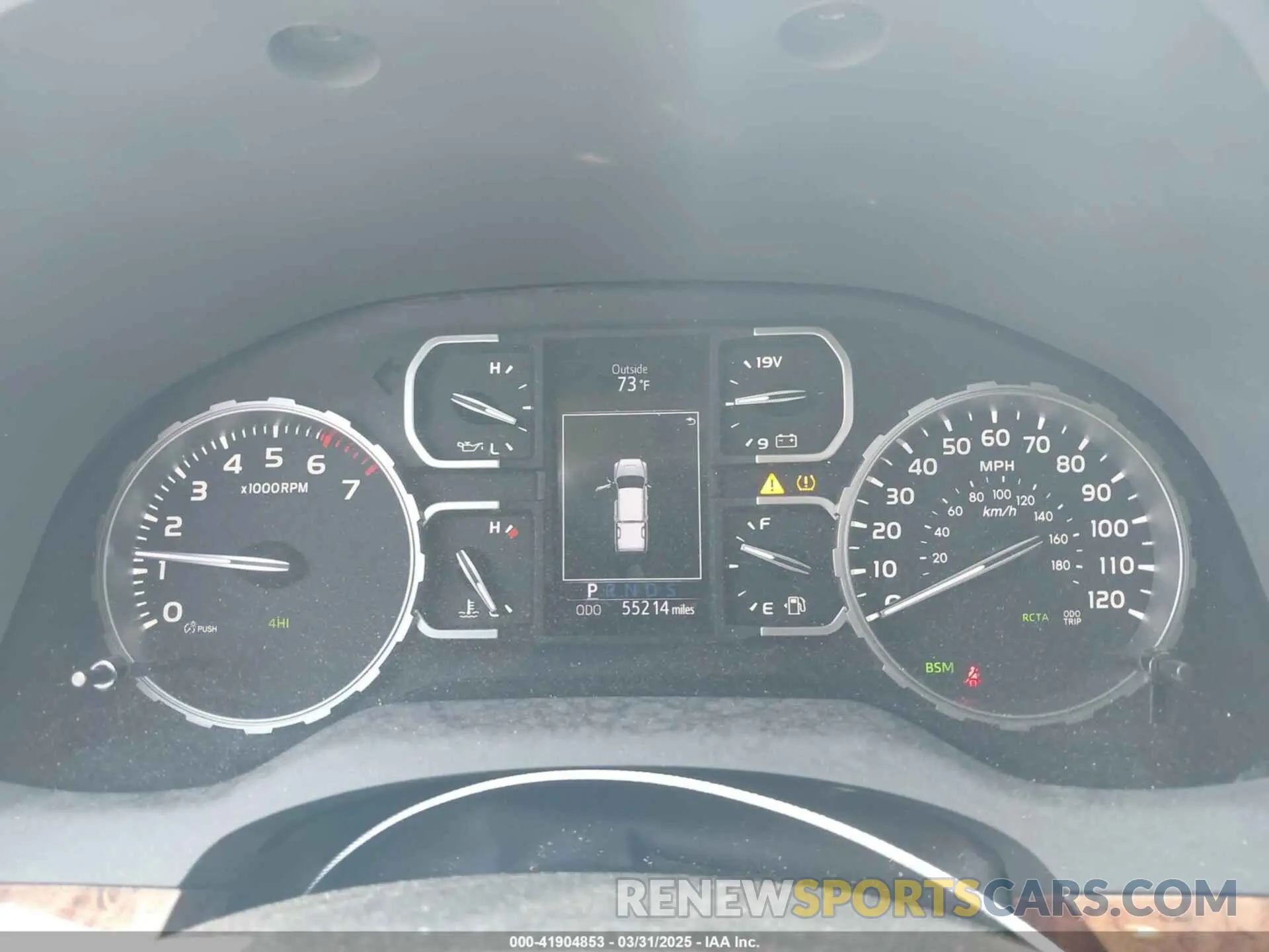7 fotografías del automóvil dañado 5TFAY5F18KX778258 TOYOTA TUNDRA 2019