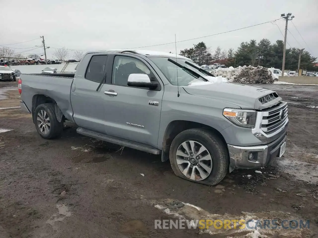 4 fotografías del automóvil dañado 5TFBY5F10KX856925 TOYOTA TUNDRA 2019