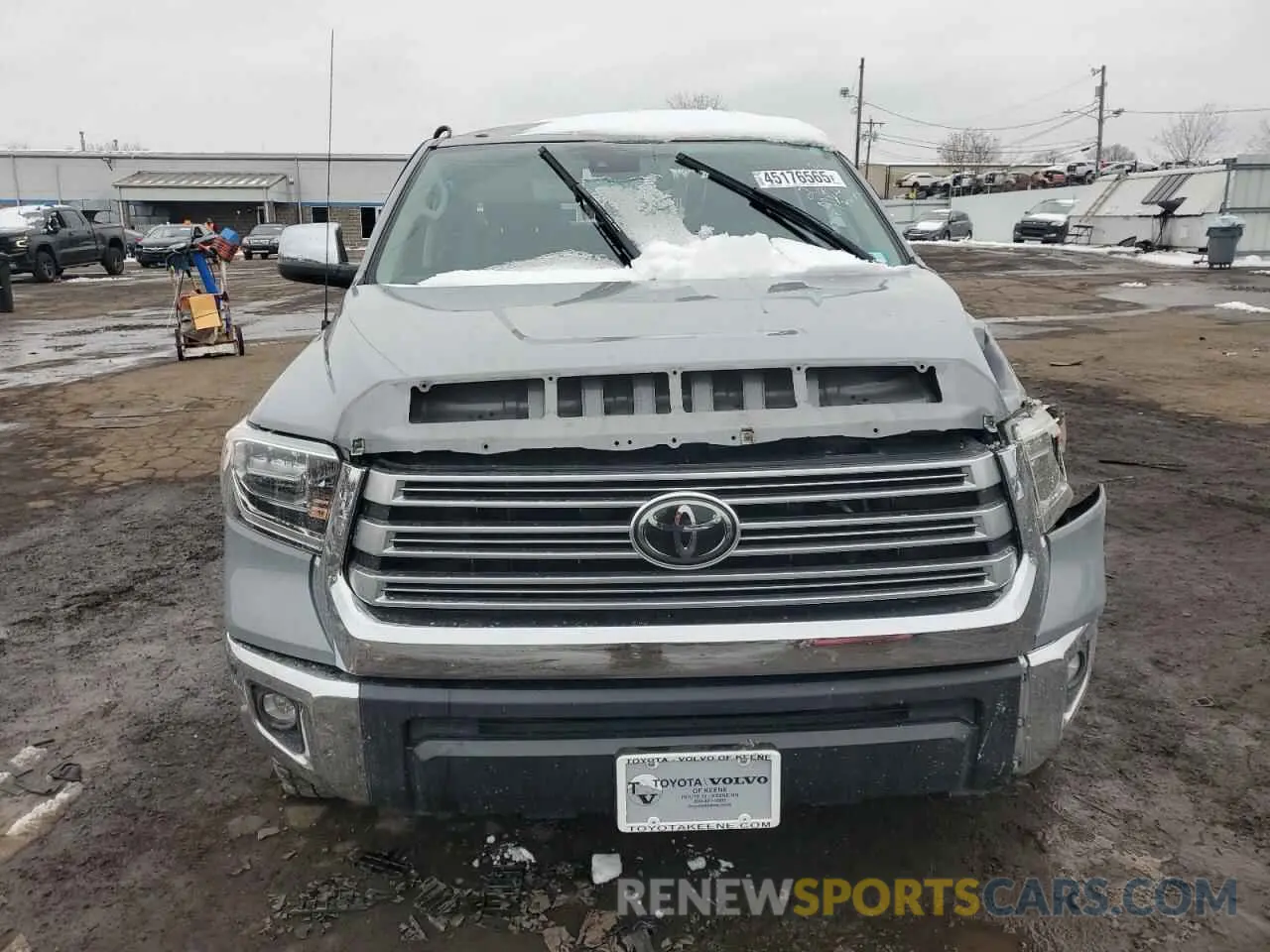 5 fotografías del automóvil dañado 5TFBY5F10KX856925 TOYOTA TUNDRA 2019