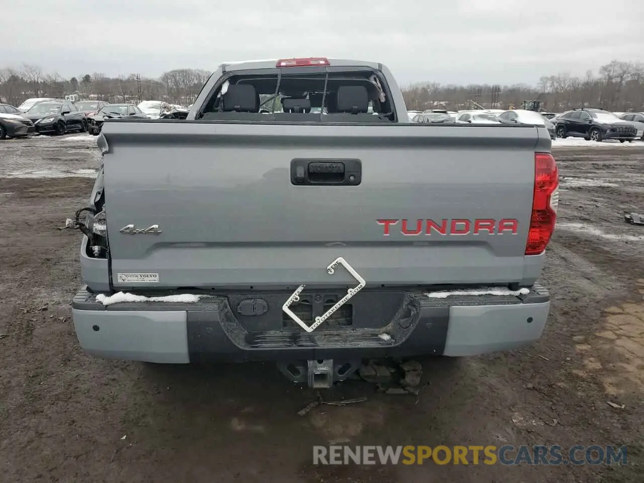 6 fotografías del automóvil dañado 5TFBY5F10KX856925 TOYOTA TUNDRA 2019