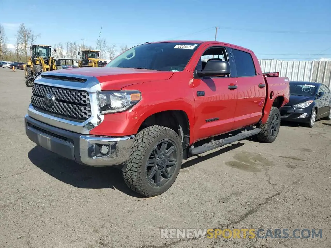 1 fotografías del automóvil dañado 5TFDW5F12KX812214 TOYOTA TUNDRA 2019