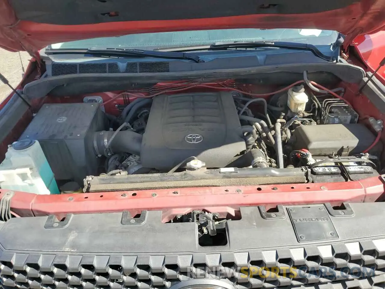 11 fotografías del automóvil dañado 5TFDW5F12KX812214 TOYOTA TUNDRA 2019