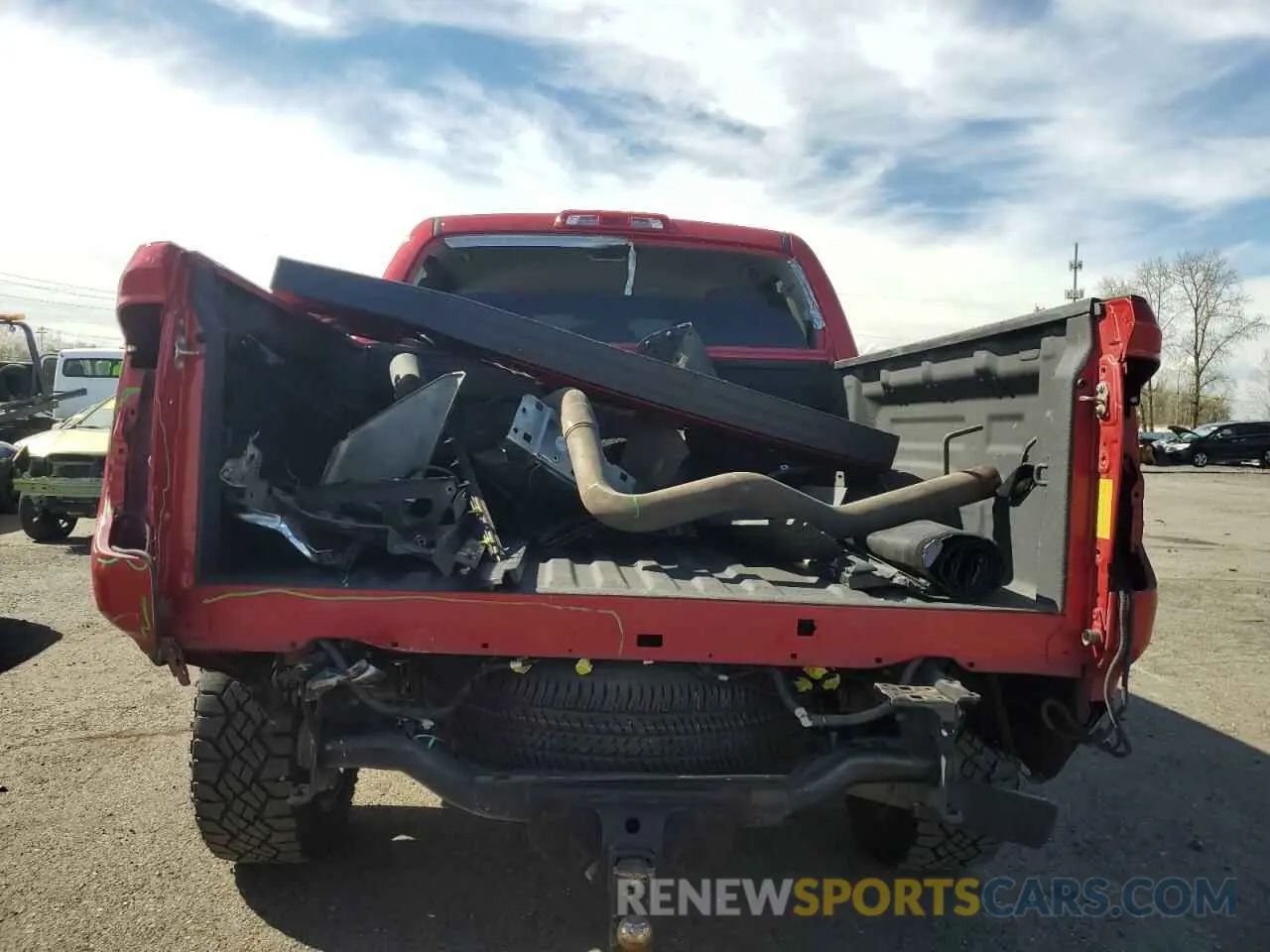 6 fotografías del automóvil dañado 5TFDW5F12KX812214 TOYOTA TUNDRA 2019
