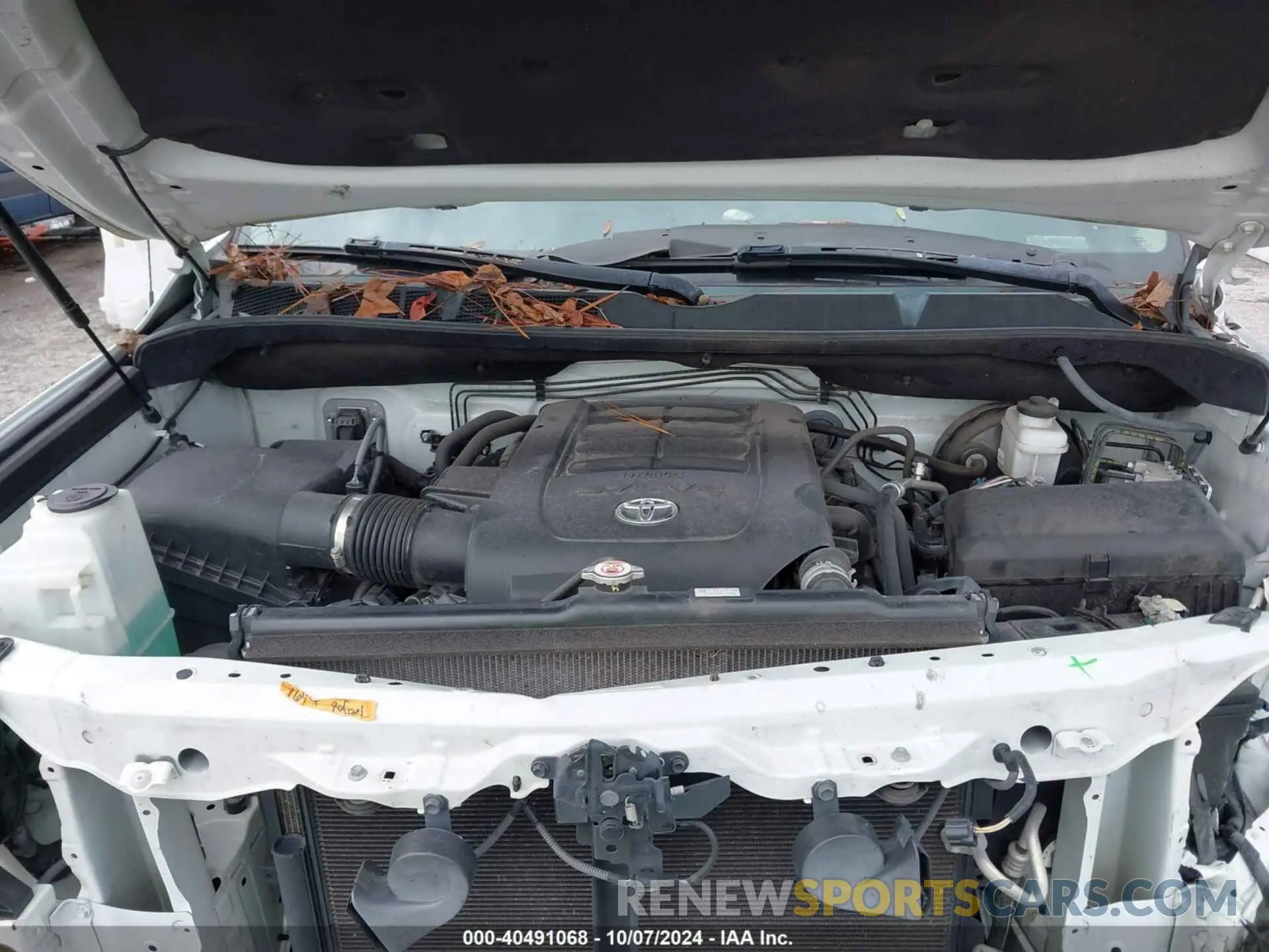 10 fotografías del automóvil dañado 5TFDW5F12KX816523 TOYOTA TUNDRA 2019