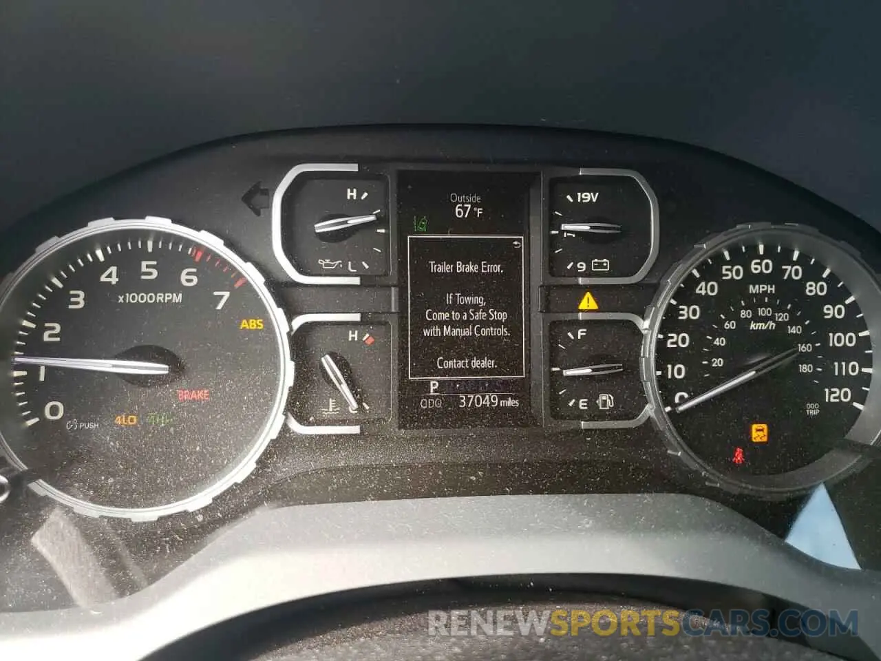 8 fotografías del automóvil dañado 5TFDW5F12KX859047 TOYOTA TUNDRA 2019
