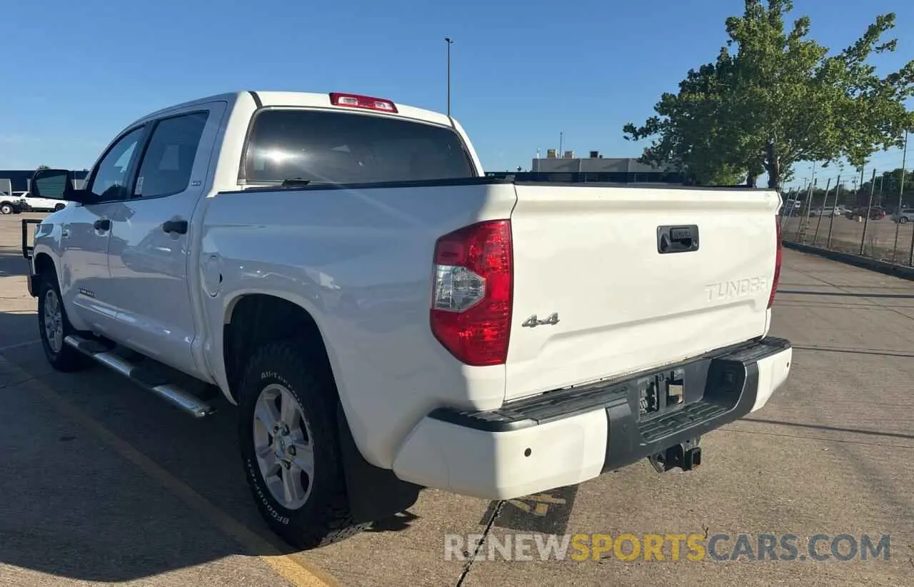 3 fotografías del automóvil dañado 5TFDW5F13KX795570 TOYOTA TUNDRA 2019