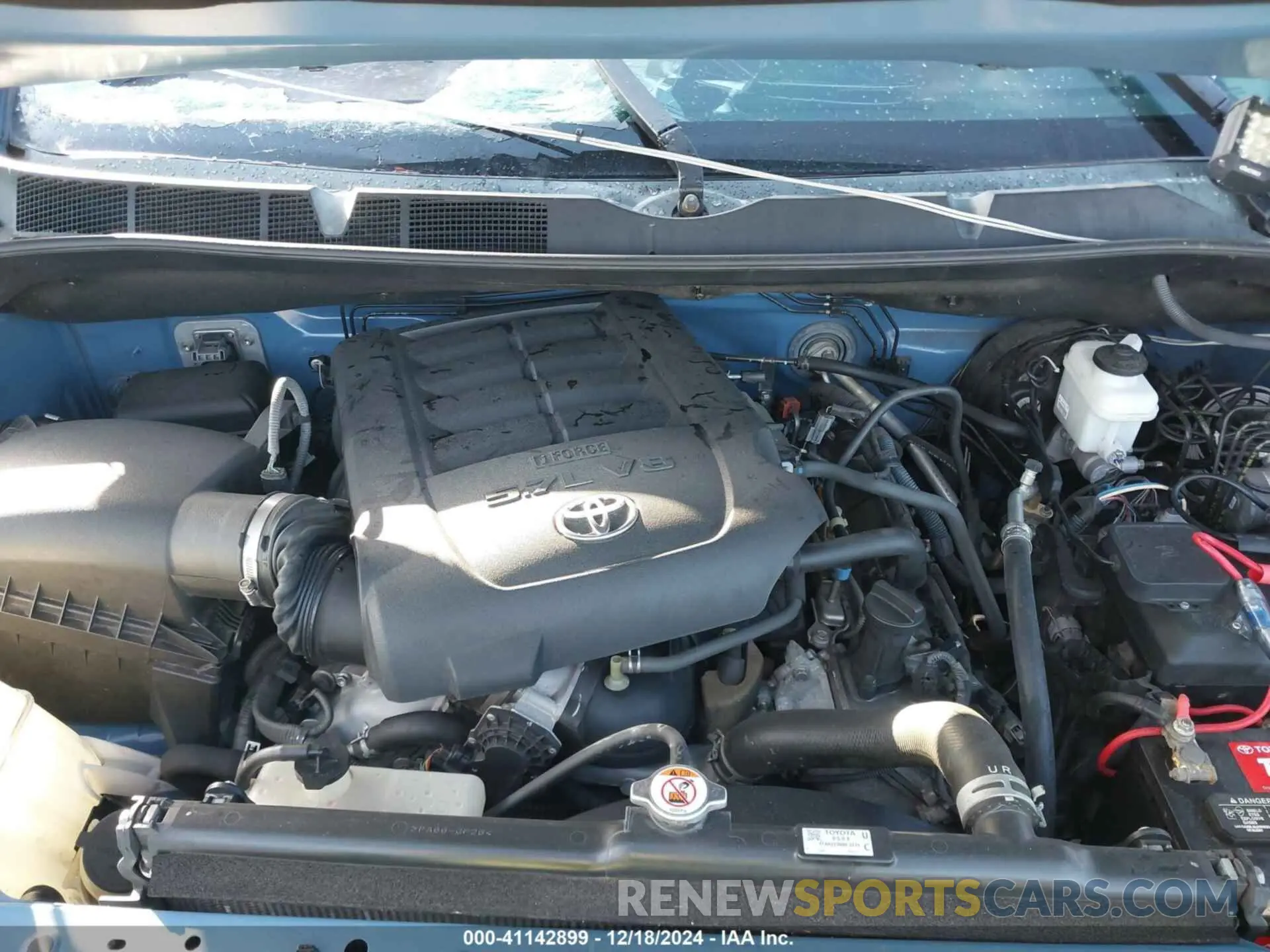 10 fotografías del automóvil dañado 5TFDW5F14KX790149 TOYOTA TUNDRA 2019