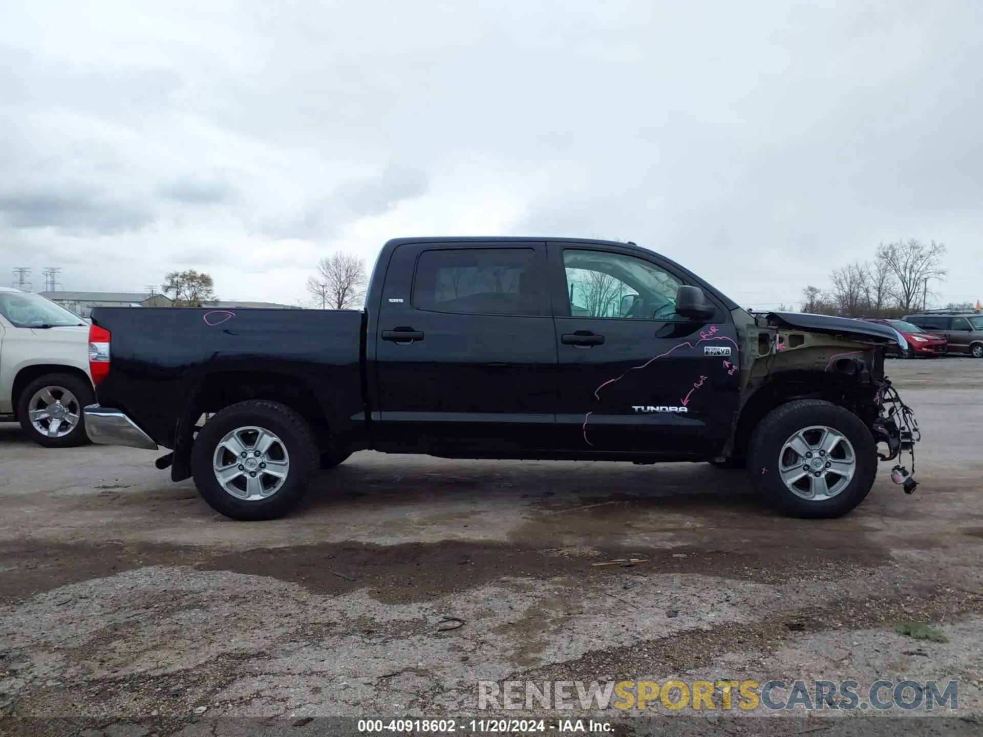 14 fotografías del automóvil dañado 5TFDW5F16KX789536 TOYOTA TUNDRA 2019