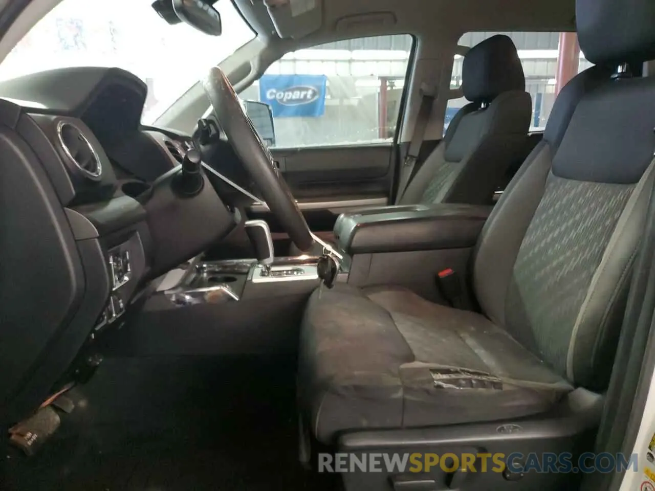 7 fotografías del automóvil dañado 5TFDW5F18KX867153 TOYOTA TUNDRA 2019