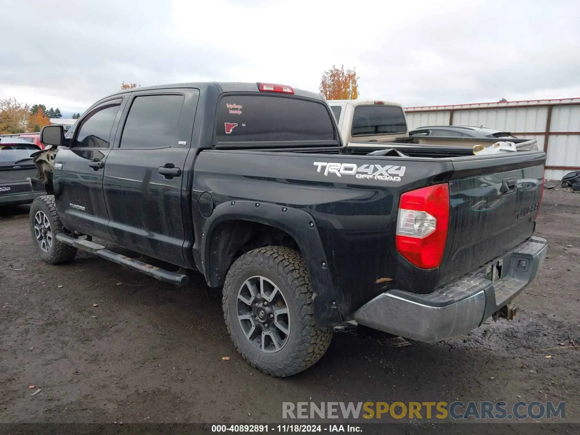 3 fotografías del automóvil dañado 5TFDY5F10KX795116 TOYOTA TUNDRA 2019