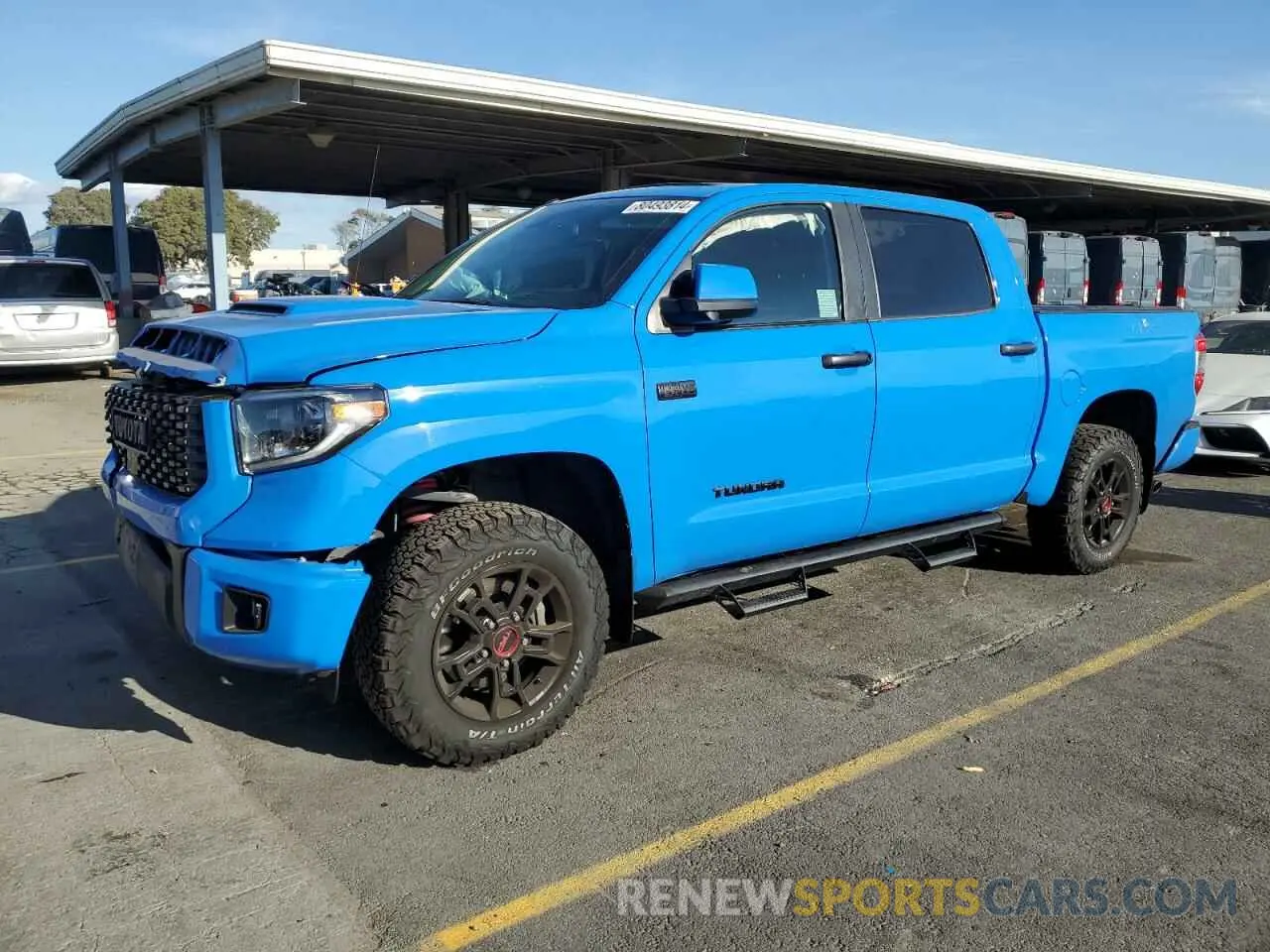 1 fotografías del automóvil dañado 5TFDY5F10KX854648 TOYOTA TUNDRA 2019