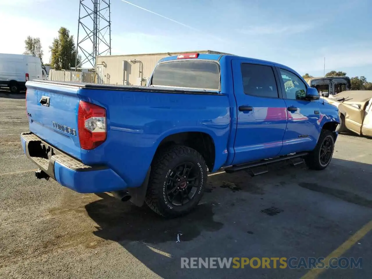 3 fotografías del automóvil dañado 5TFDY5F10KX854648 TOYOTA TUNDRA 2019