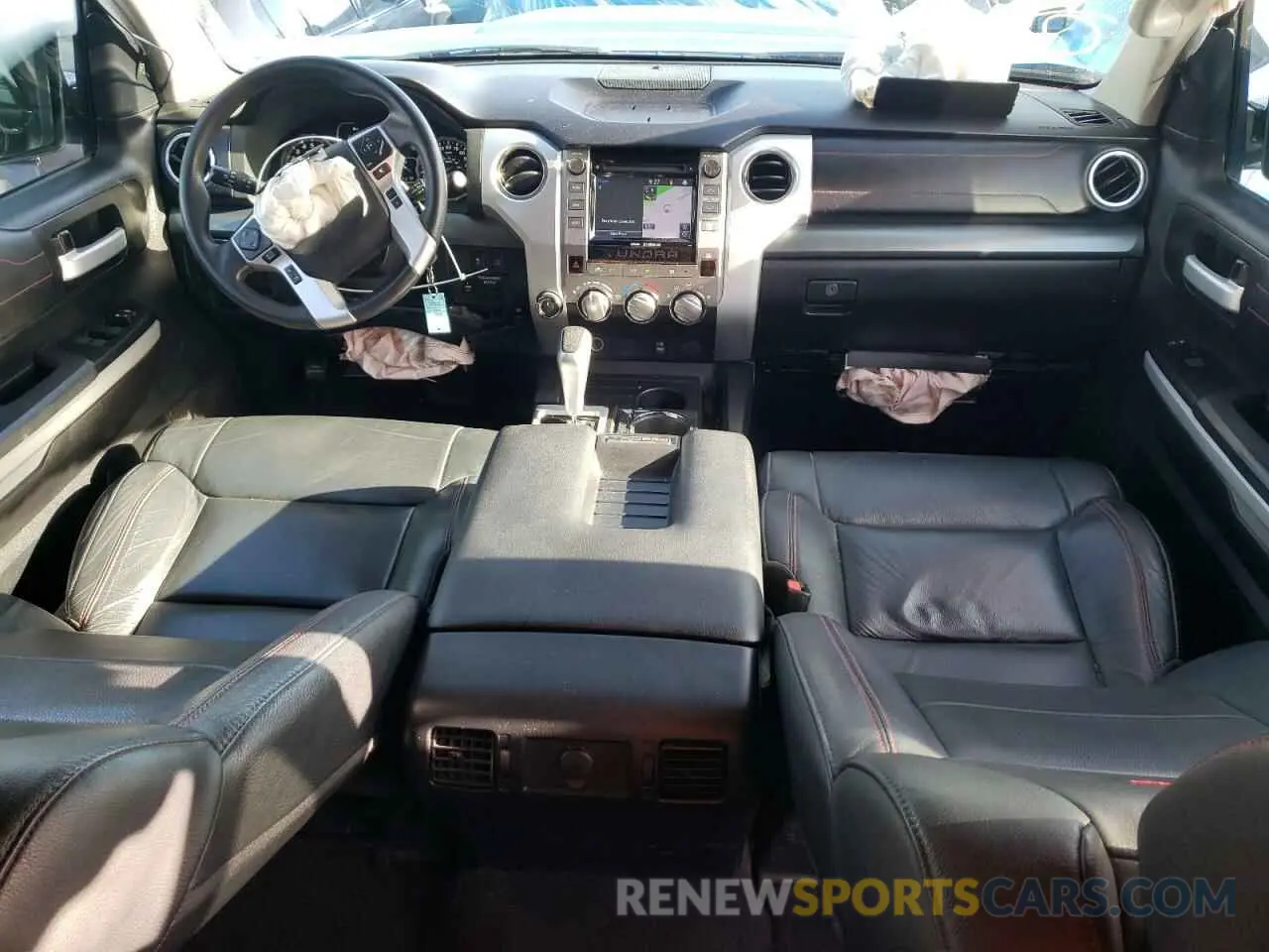 8 fotografías del automóvil dañado 5TFDY5F10KX854648 TOYOTA TUNDRA 2019