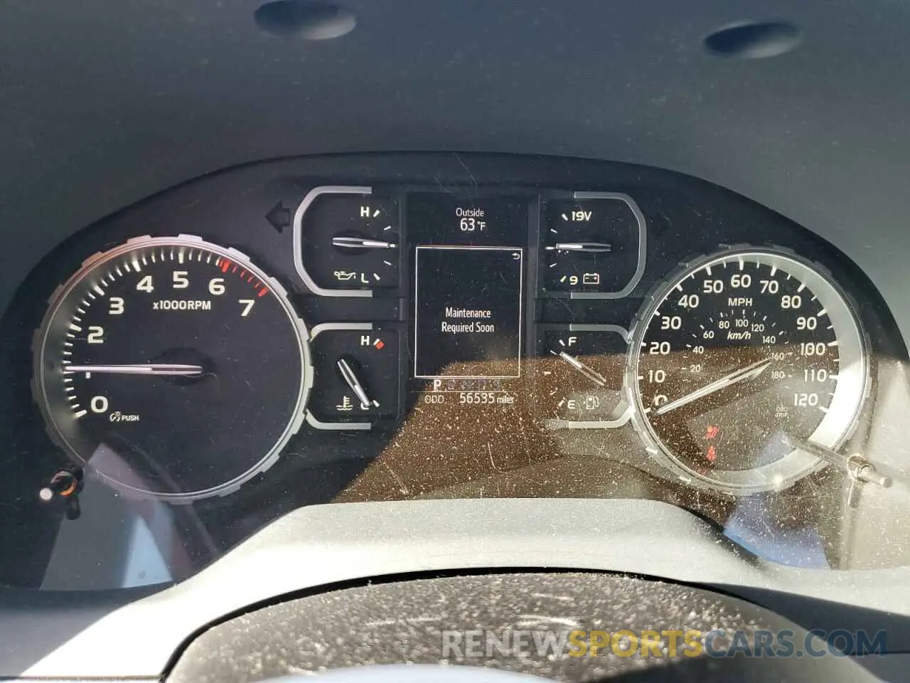 9 fotografías del automóvil dañado 5TFDY5F10KX854648 TOYOTA TUNDRA 2019