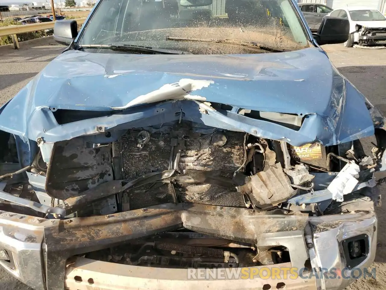 11 fotografías del automóvil dañado 5TFDY5F11KX789017 TOYOTA TUNDRA 2019