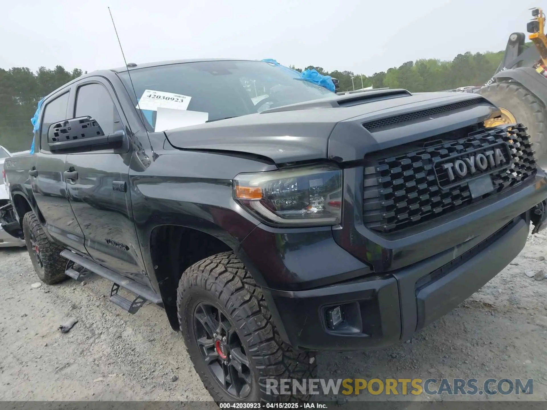 1 fotografías del automóvil dañado 5TFDY5F11KX834070 TOYOTA TUNDRA 2019