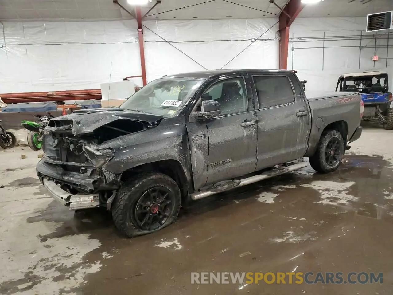 1 fotografías del automóvil dañado 5TFDY5F11KX843335 TOYOTA TUNDRA 2019