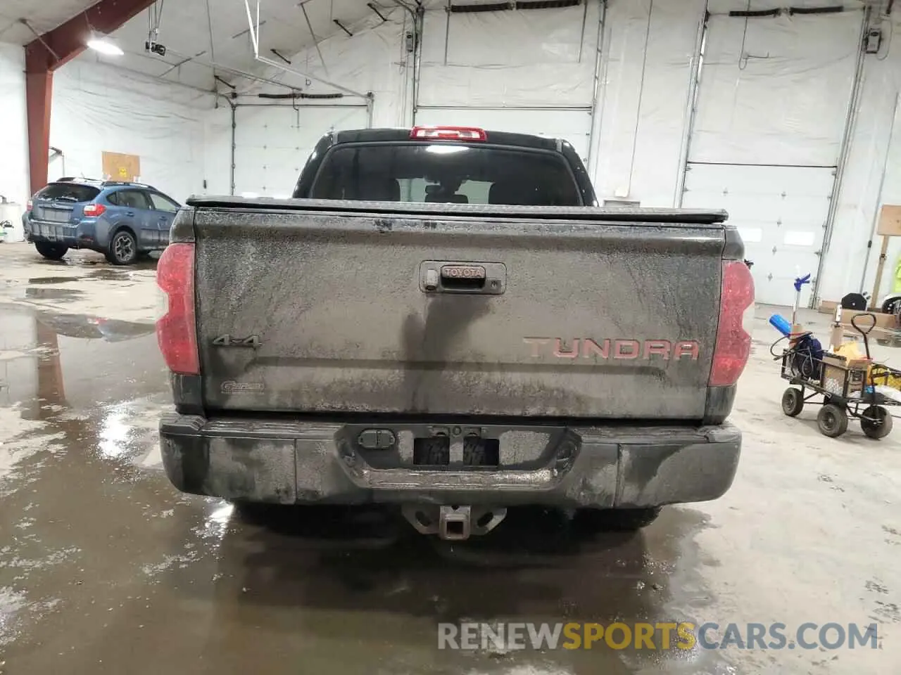 6 fotografías del automóvil dañado 5TFDY5F11KX843335 TOYOTA TUNDRA 2019