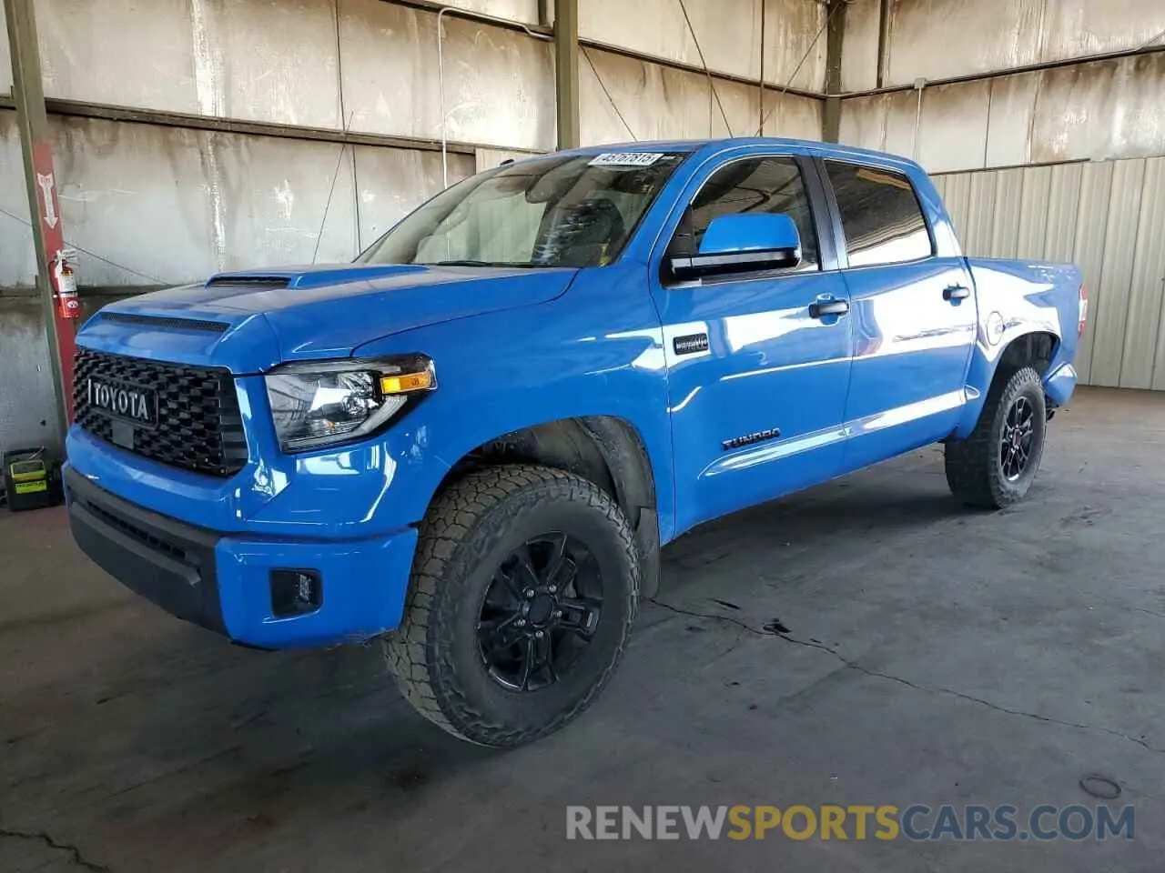 1 fotografías del automóvil dañado 5TFDY5F14KX815206 TOYOTA TUNDRA 2019