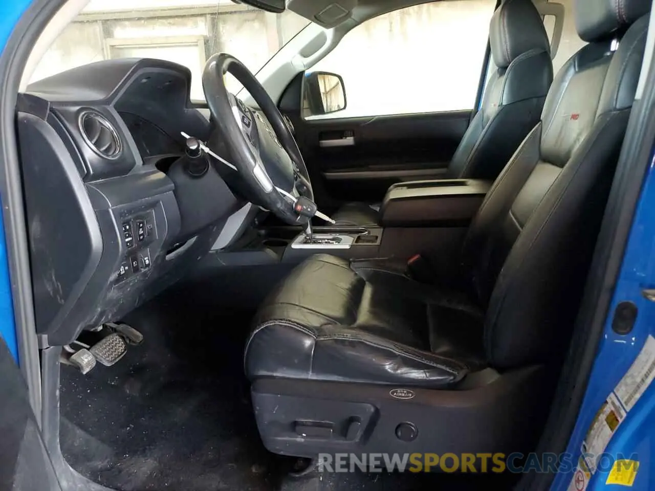 7 fotografías del automóvil dañado 5TFDY5F14KX815206 TOYOTA TUNDRA 2019