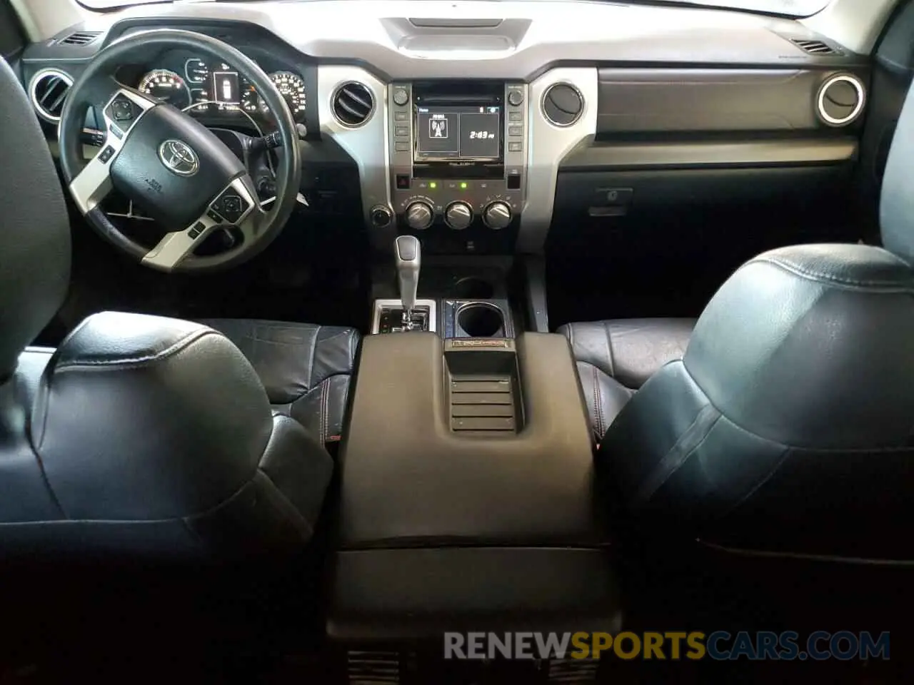 8 fotografías del automóvil dañado 5TFDY5F14KX815206 TOYOTA TUNDRA 2019