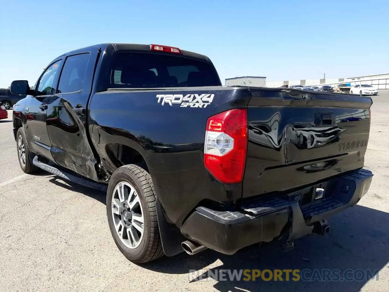 3 fotografías del automóvil dañado 5TFDY5F14KX827193 TOYOTA TUNDRA 2019