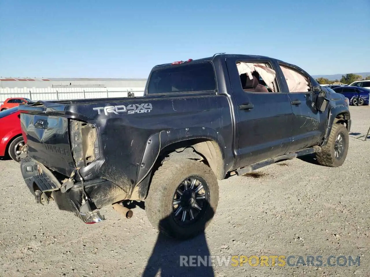 3 fotografías del automóvil dañado 5TFDY5F14KX830028 TOYOTA TUNDRA 2019