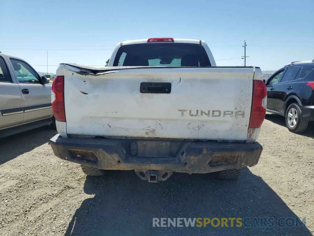 6 fotografías del automóvil dañado 5TFDY5F15KX816946 TOYOTA TUNDRA 2019